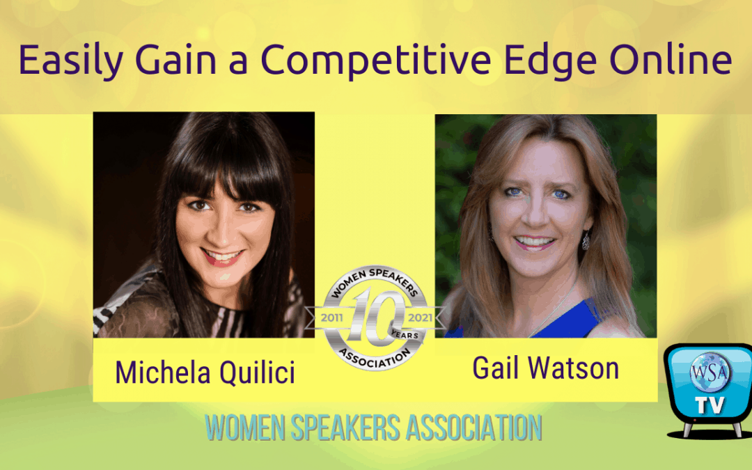 How To Gain the Competitive Edge Online as a Speaker